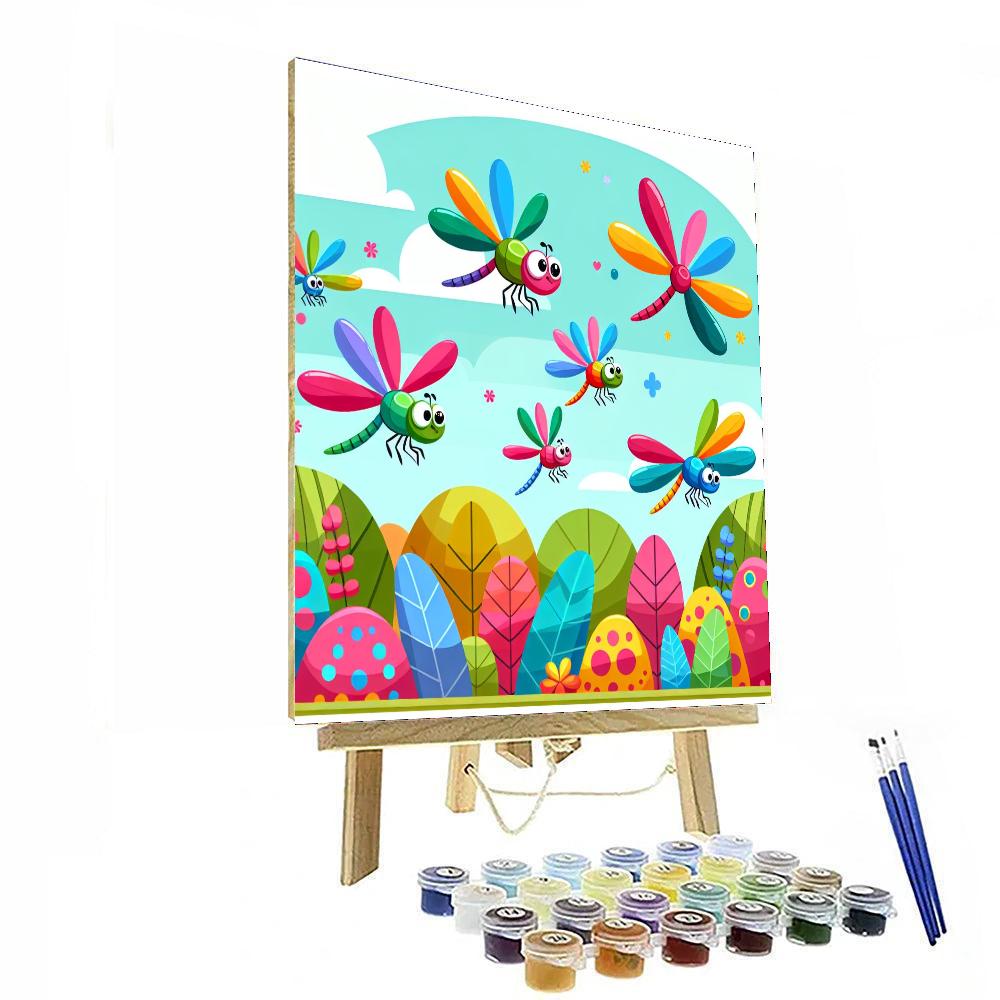 Dashing Dragonfly Derby Numbered Painting Kits