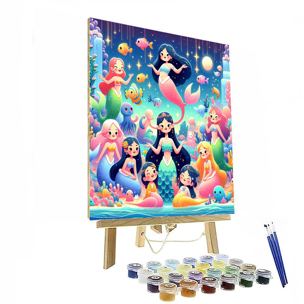 Underwater Enchantment Quest Painting Number Kit