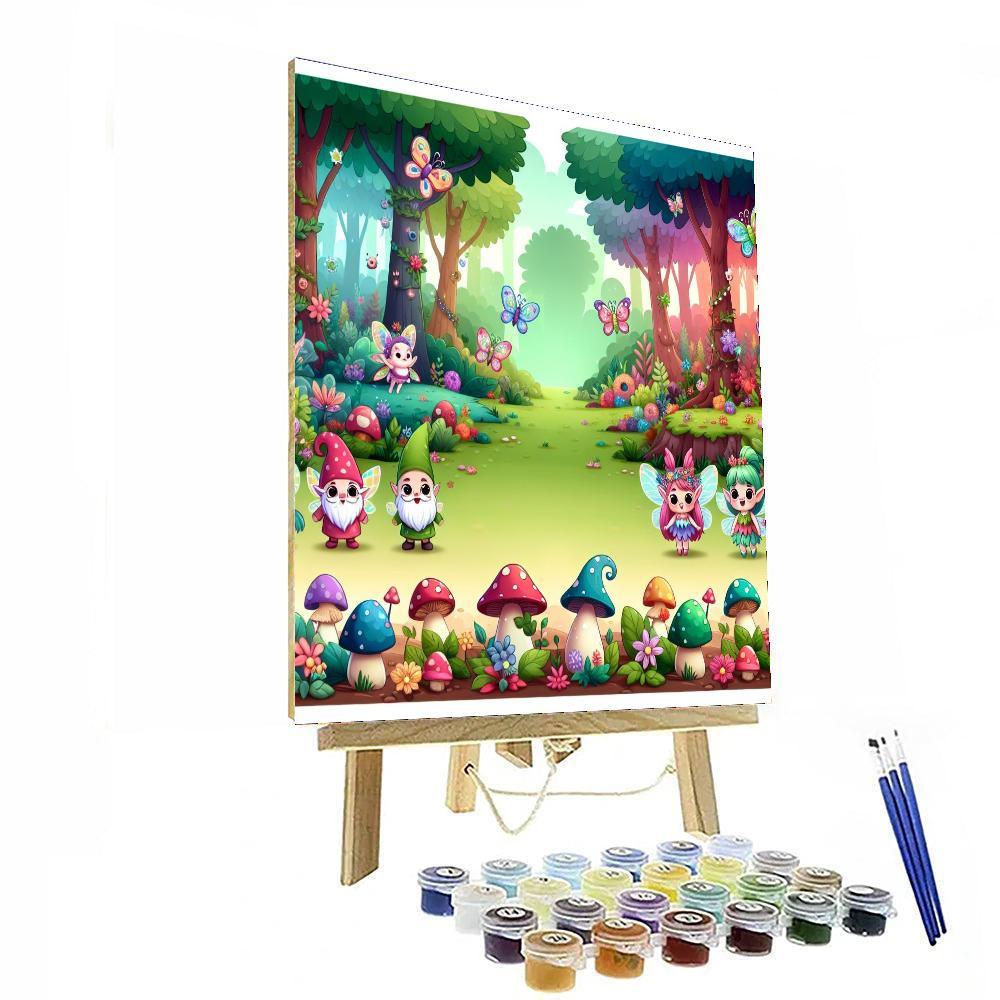Mystic Forest Fantasy Paint By Numbers