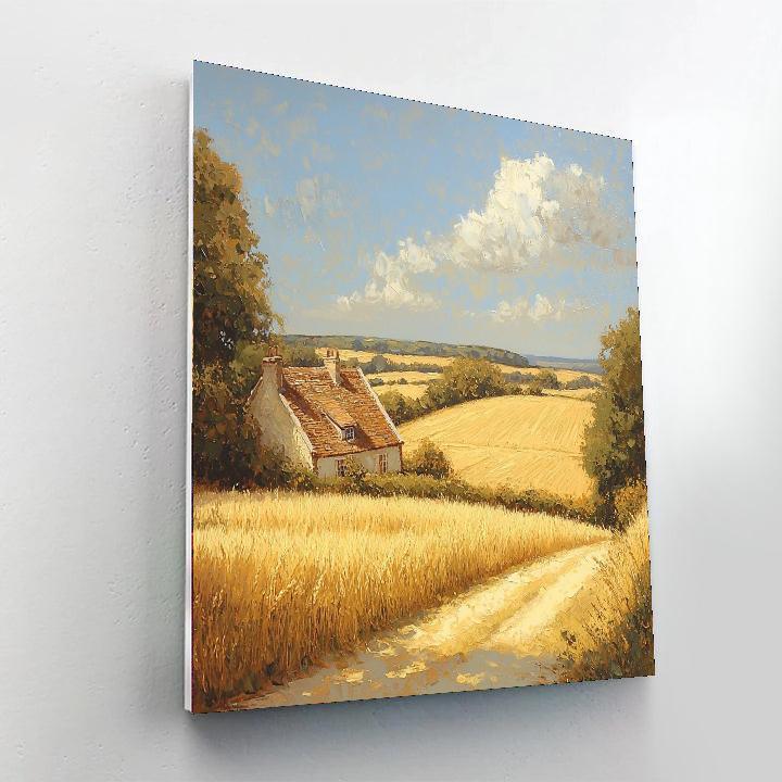 Impressionist Style Inspired Whispering Wheat  Paint By Numbers Kits