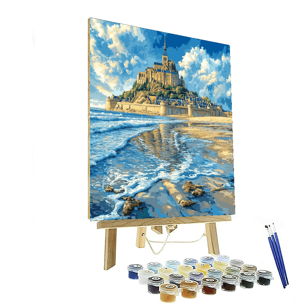 The Mont-saint-michel Numbered Painting Kits