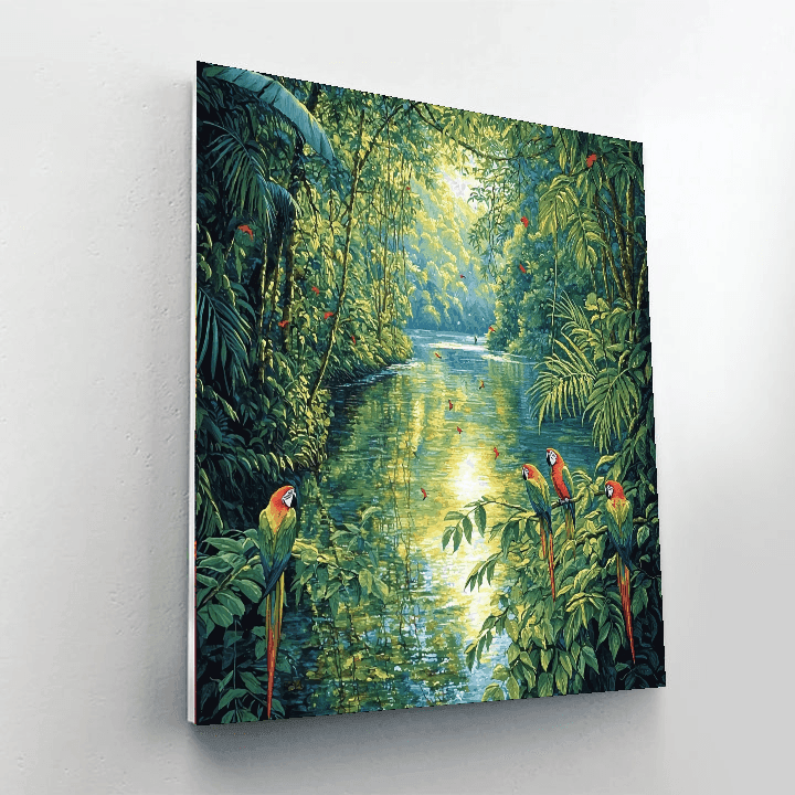 Amazon Rainforest River Paint By Numbers Kits