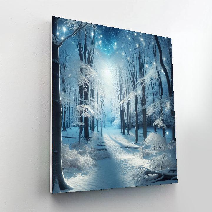 Winter Woodland Magic Paint By Numbers Kits