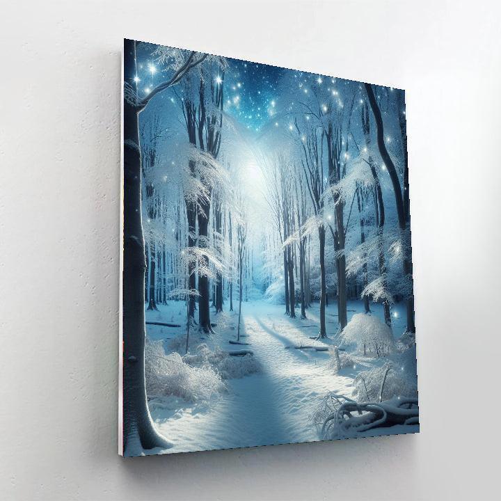 Winter Woodland Magic Paint By Numbers Kits