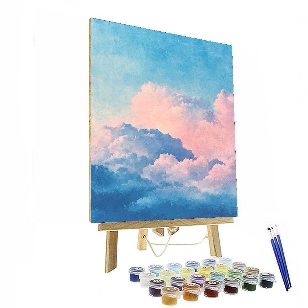 Leonardo Da Vinci Inspired Essence Of The Sky  Paint By Numbers Art