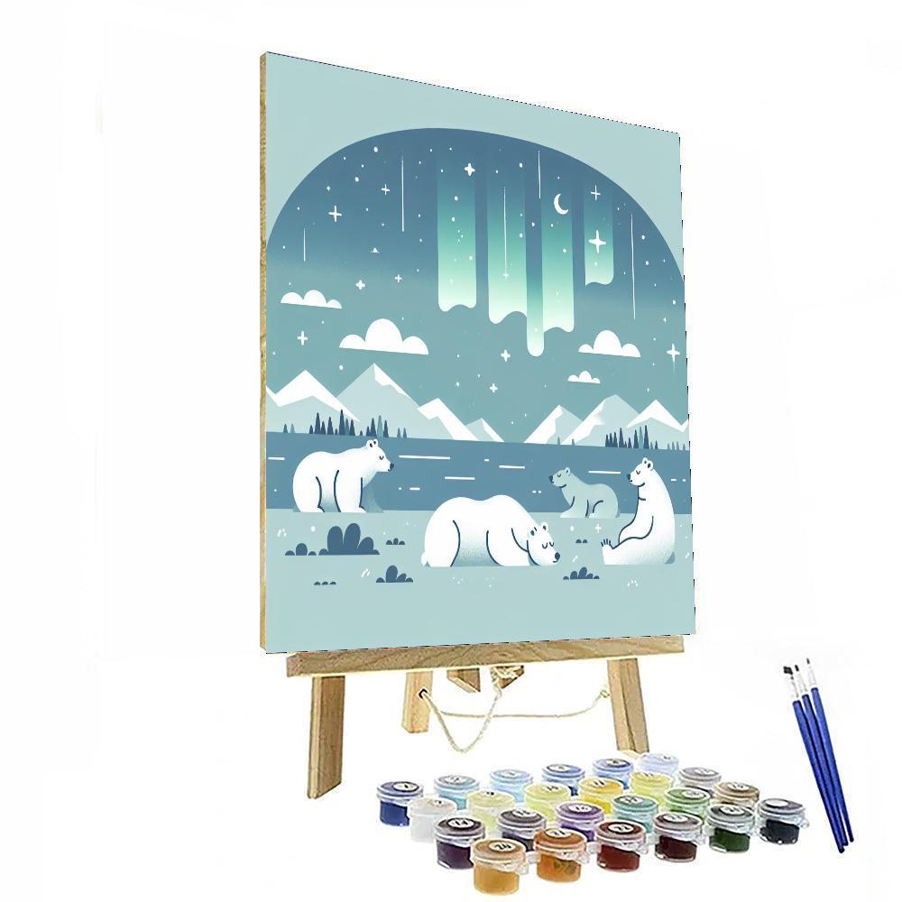 Aurora Bears Numbered Painting Kits