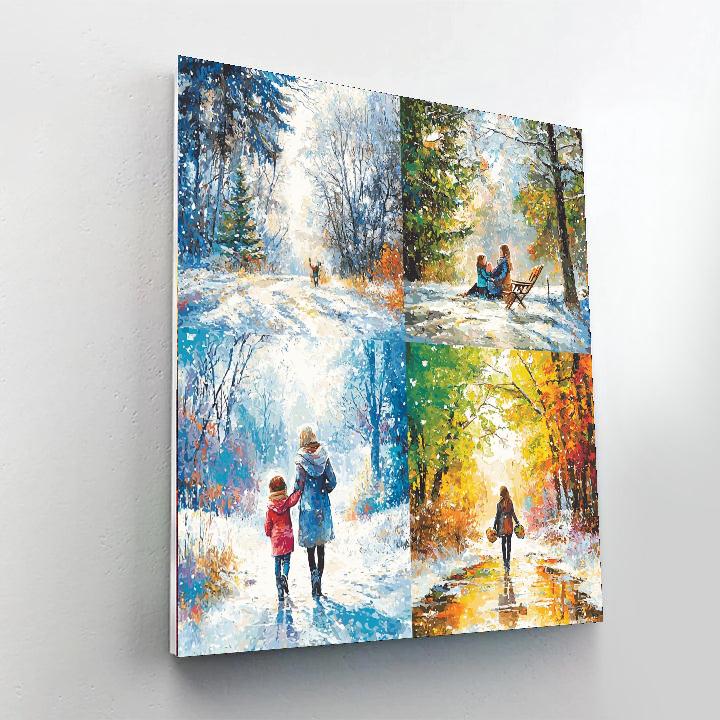 Together Through Seasons Paint By Number
