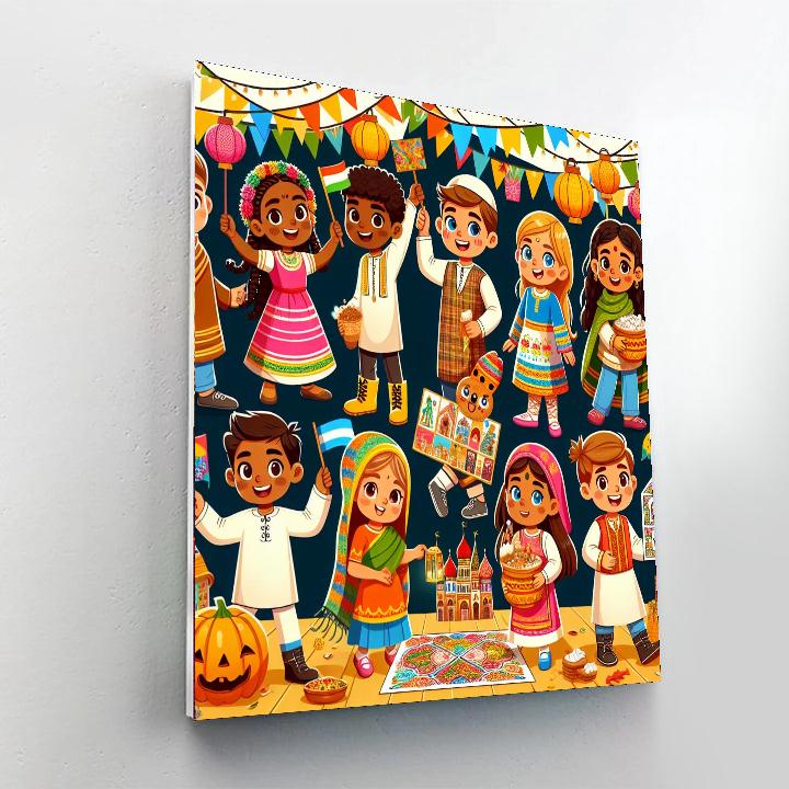 Festival Of Fun Paint By Numbers Kits