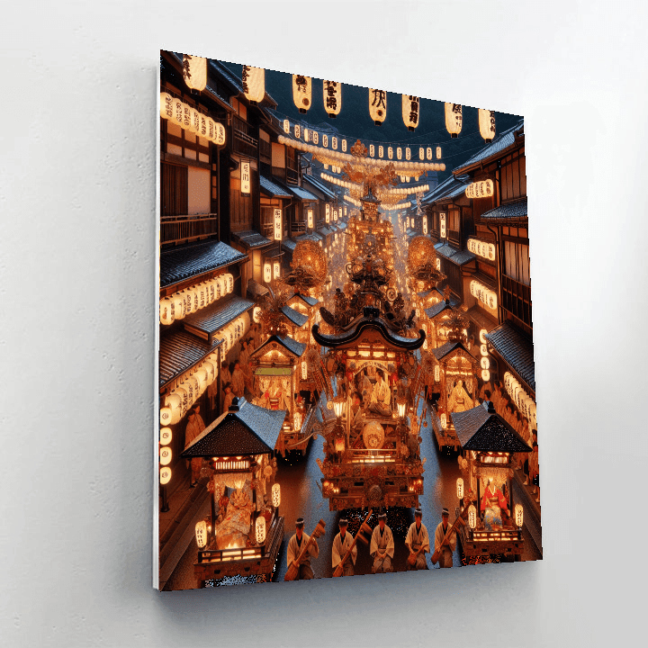 Matsuri Takayama Festival - Japan Paint By Numbers Art