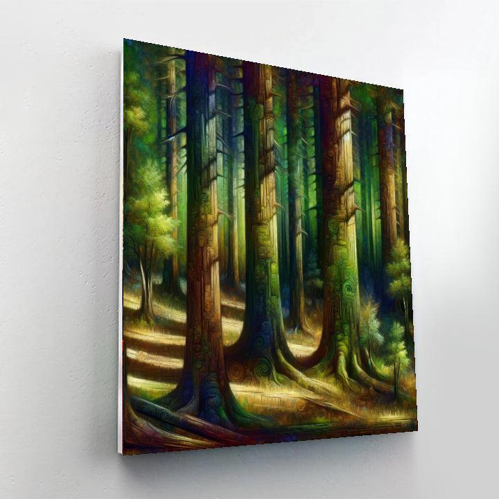 Ancient Forest Guardians Numbered Painting Kits