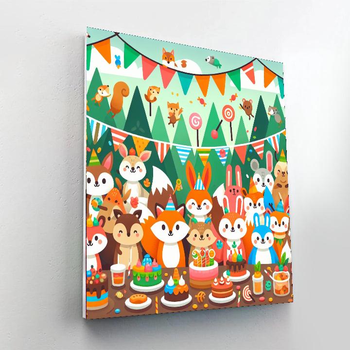 Forest Festival Numbered Painting Kits