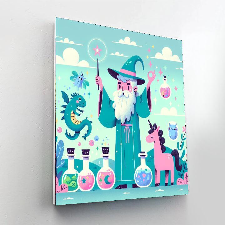 Magical Wizards Paint By Numbers Kits