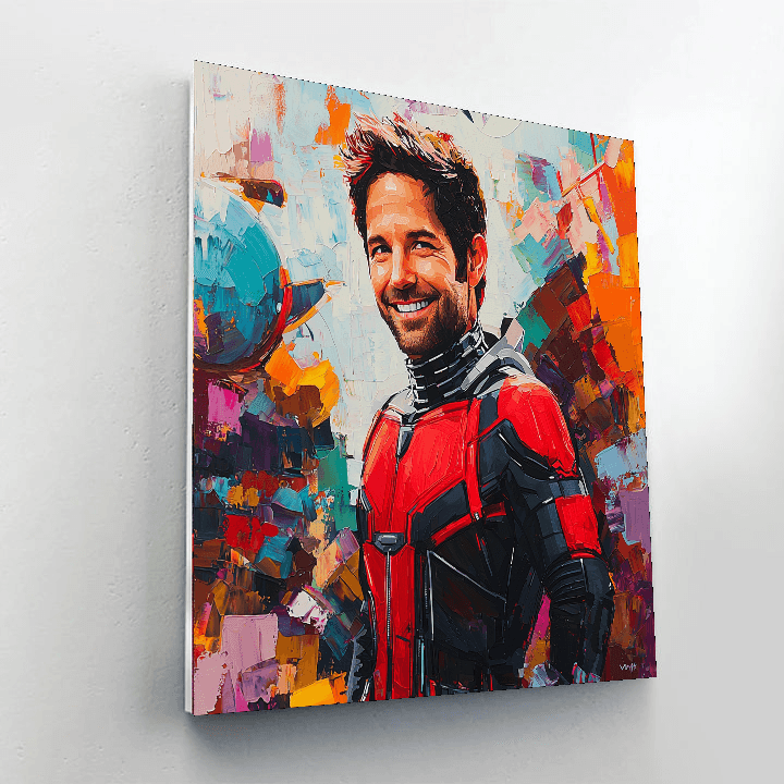 Paul Rudd: The Heart And Humor Of Ant-man Paint By Numbers Kits