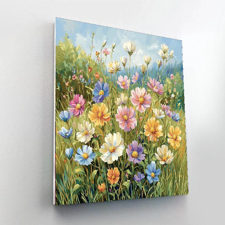 Leonardo Da Vinci Inspired Mystic Meadow  Paint By Numbers Kits