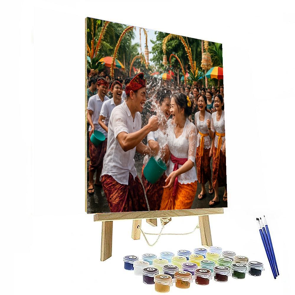 Omed-omedan - Indonesia DIY Paint By Numbers