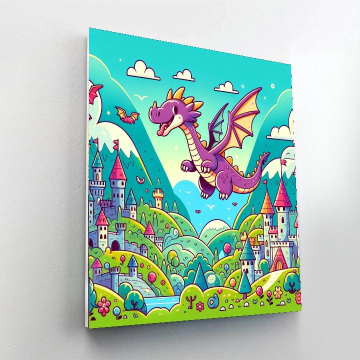 Dreamy Dragon Journey Paint By Numbers