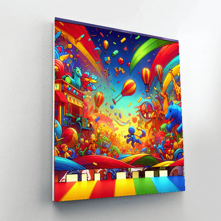 Toy Story Magic Paint By Numbers Art