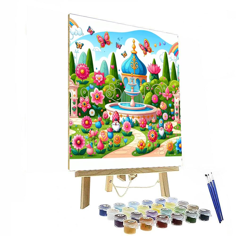 Royal Gardens Numbered Painting Kits