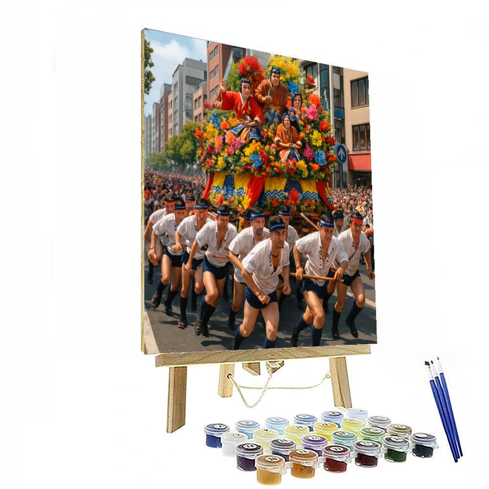 Gion Yamagasa - Japan Numbered Painting Kits