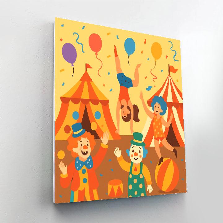 Circus Carnival Wonders Paint By Numbers Kits