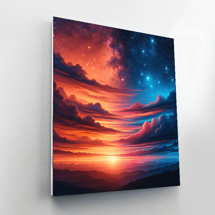 Enchanting Evening Sky Paint By Number