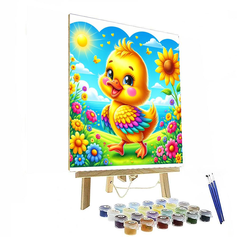 Dashing Duckling Paint By Color