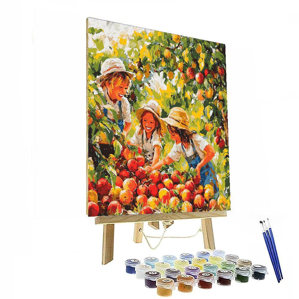 Harvesting Joy Painting By Numbers Kit