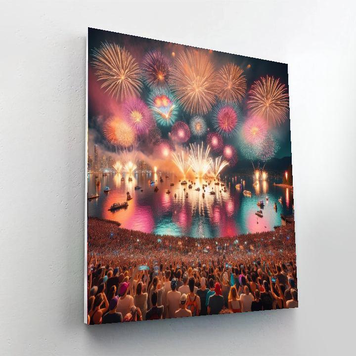 Celebration Of Light - Vancouver DIY Paint By Numbers