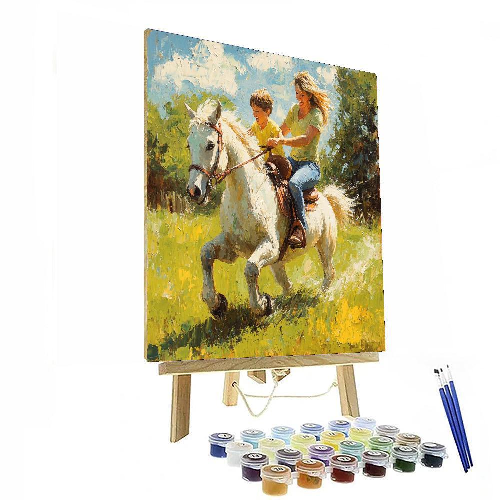 Guiding Light Of Love Paint By Number