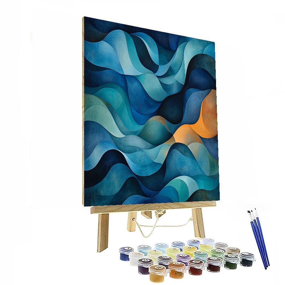 Max Ernst Inspired Fluid Dreamscapes  Paint By Numbers