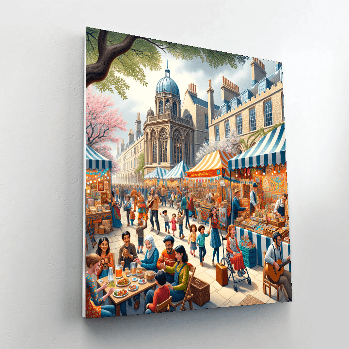 Harvard Square Mayfair - United States Painting Number Kit