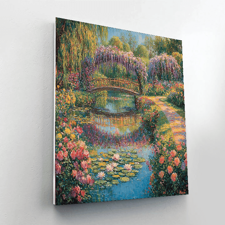 Monet's Garden DIY Paint By Numbers