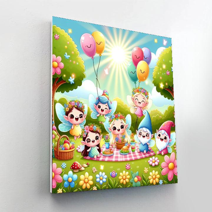 Magical Garden Celebration Paint By Numbers