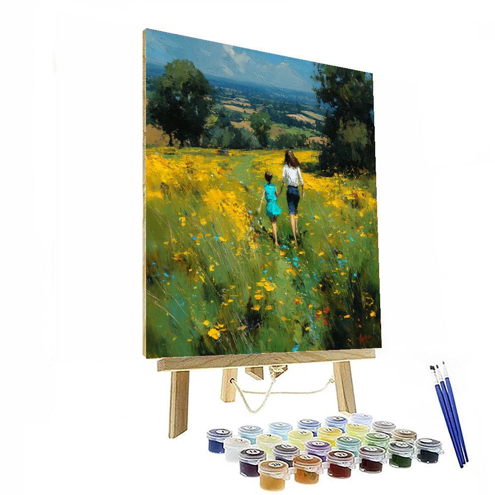 A Journey Through The Meadow Paint By Numbers Kits