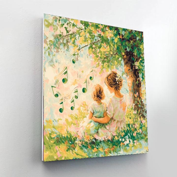 Mothers And Their Melodies Number Painting