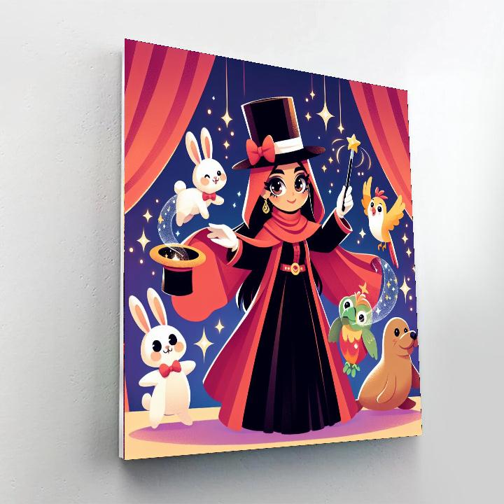 Magician's Marvels Number Painting