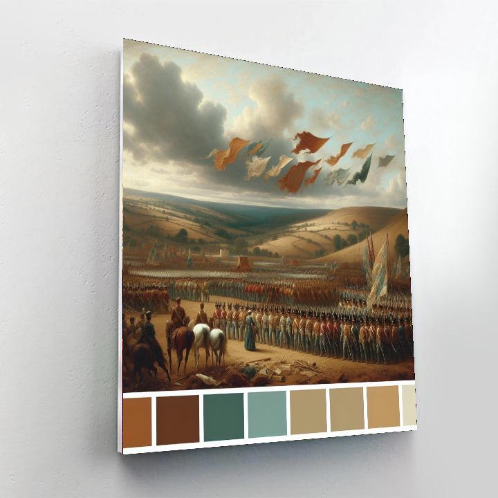Historical Battlefield Glory Paint By Color