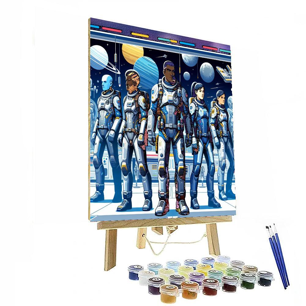 Rocket Rangers Paint By Numbers