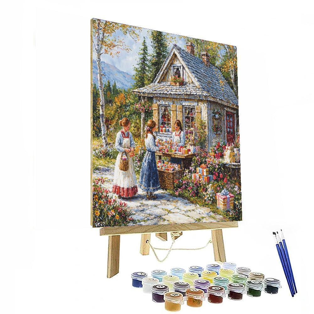 Treasures From The Heart Number Painting