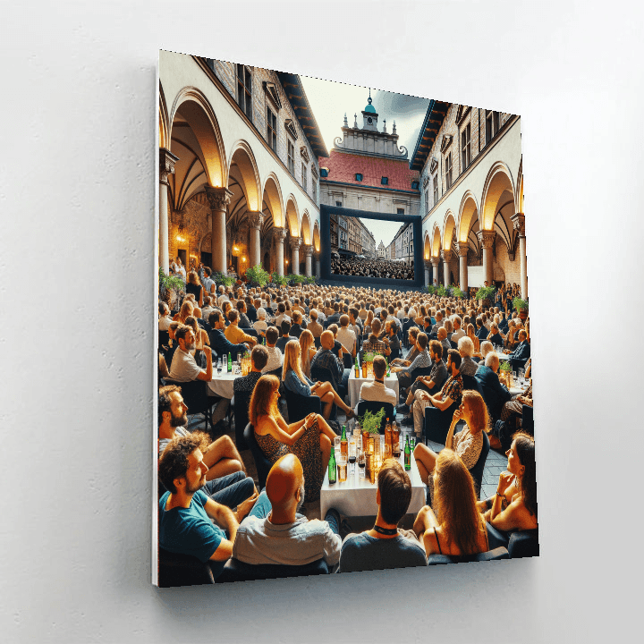 Krakow Film Festival - Poland Paint By Numbers Art