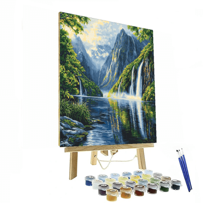Milford Sound - Fiordland Paint By Numbers Kits
