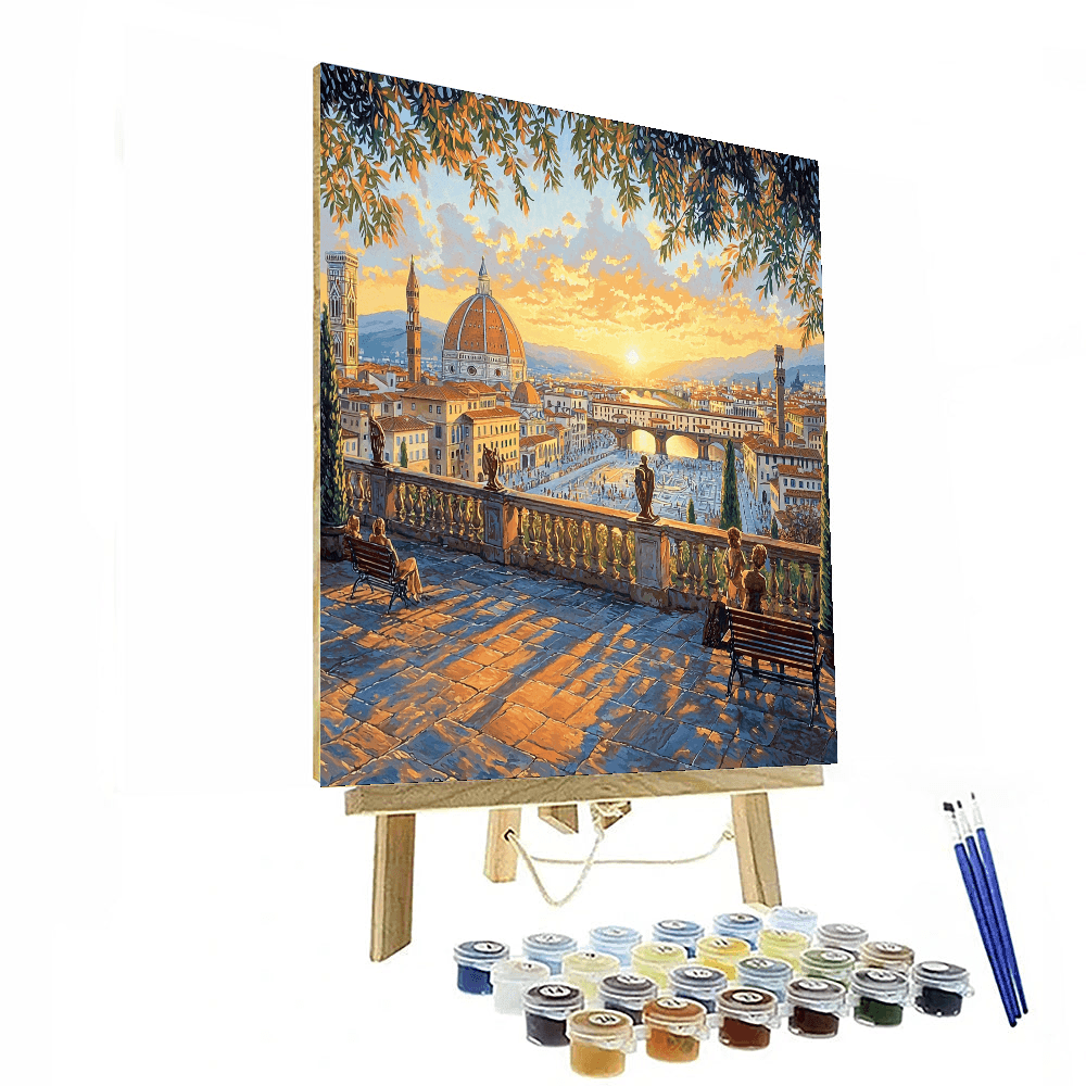 Piazzale Michelangelo - Florence Paint By Numbers