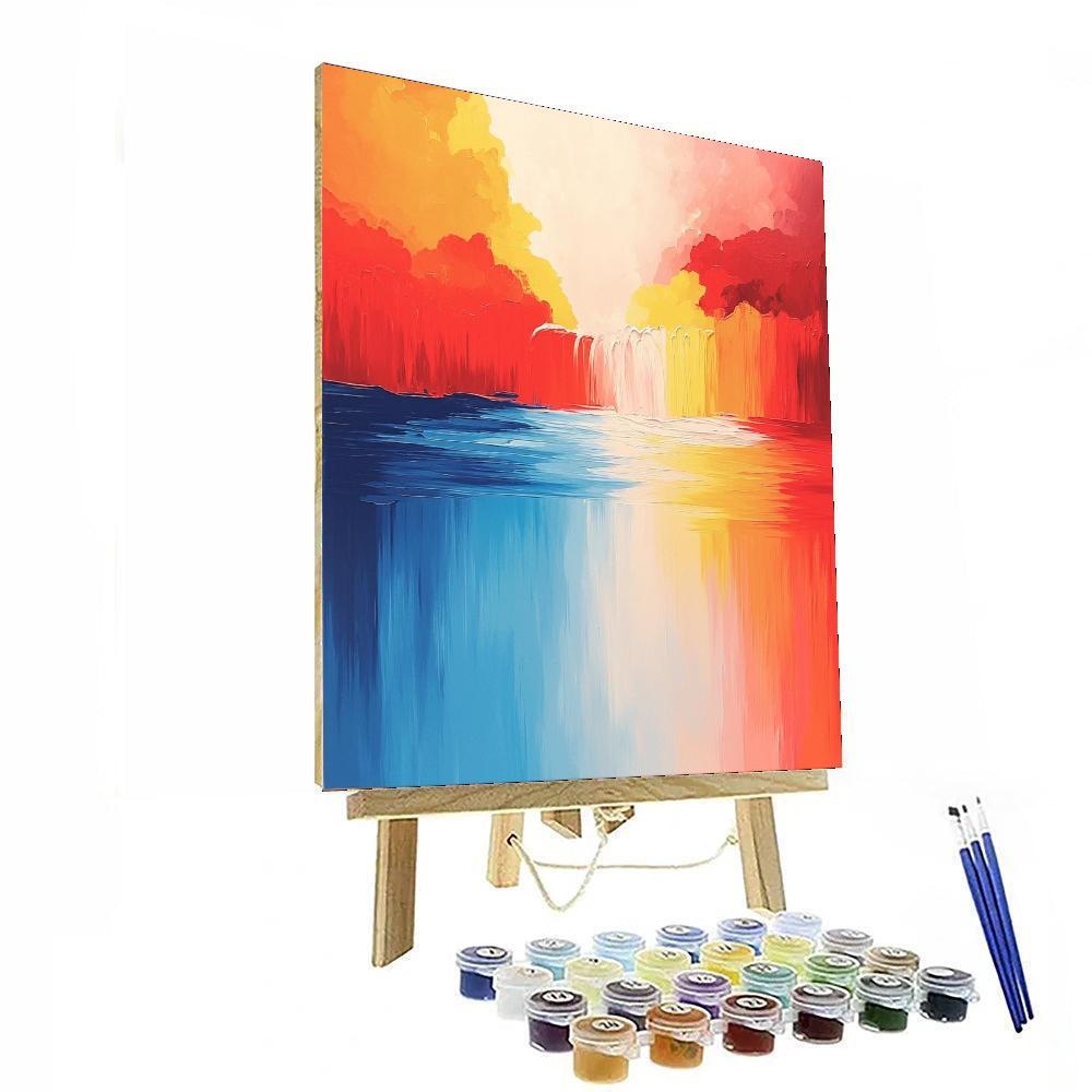 Frida Kahlo Inspired Cascading Emotions  Painting Number Kit