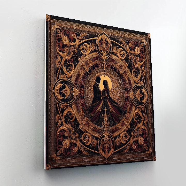 Gothic Romance Chronicle Painting Number Kit