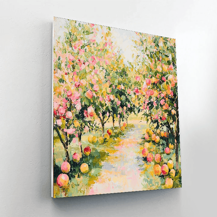 Claude Monet Inspired Sweet Fruit Orchard  DIY Paint By Numbers