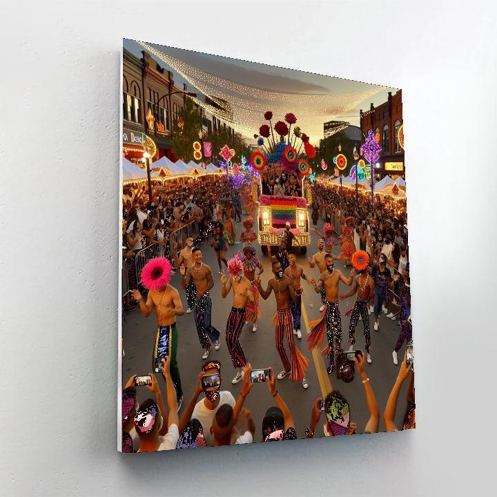 The Great Fiesta Paint By Numbers Art