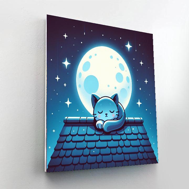 Magical Starry Nights Paint By Numbers Art