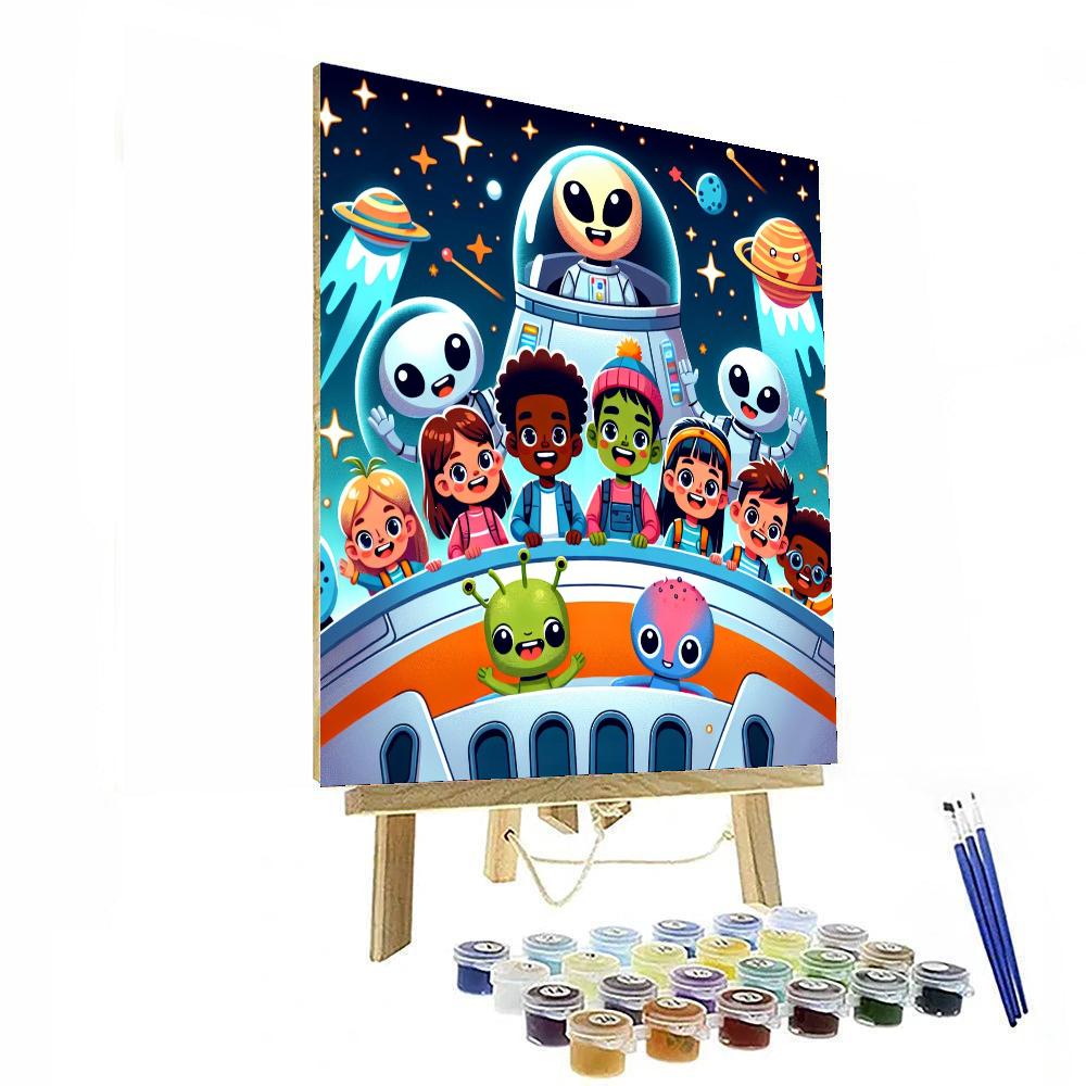 Galactic Peacekeepers Paint By Numbers