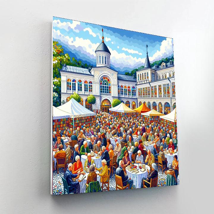 Bath Literature Festival - England Paint By Numbers Kits