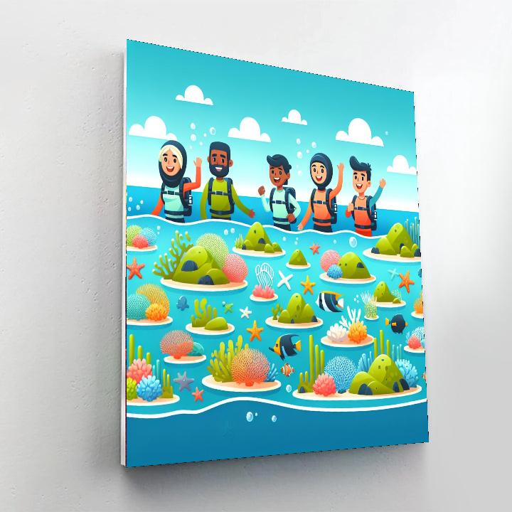Fantastic Ocean Expedition Numbered Painting Kits